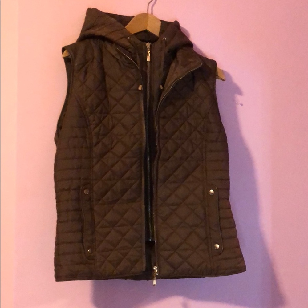 Double Zip Puffer Vest
